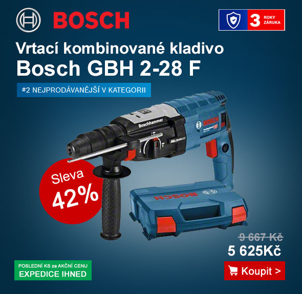 Vrtací kombinované kladivo Bosch GBH 2-28 F Professional 0.611.2