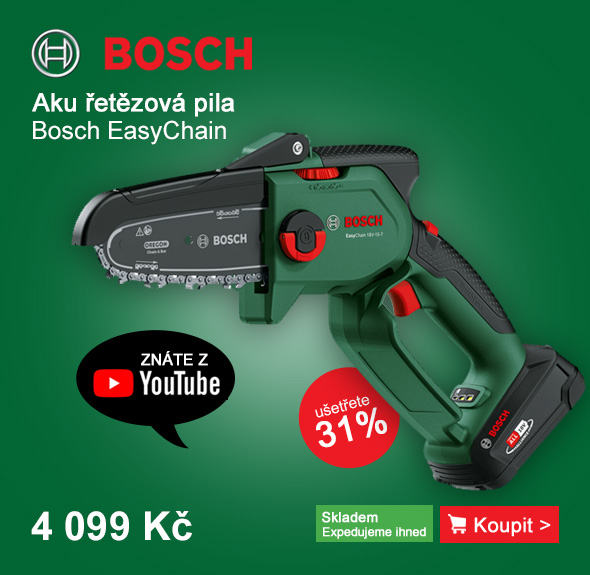 Aku řetězová pila 18V 1x2,5Ah Bosch EasyChain 18V-15-7 06008B890