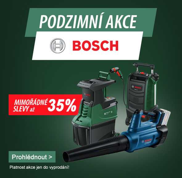 Podzim Bosch zahrada