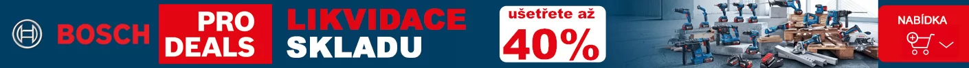 likvidace Bosch sklad