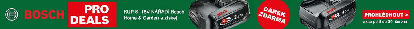 Akce DÁREK Bosch DIY DO 30.6. 2025