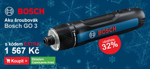 Aku šroubovák Bosch GO 3
