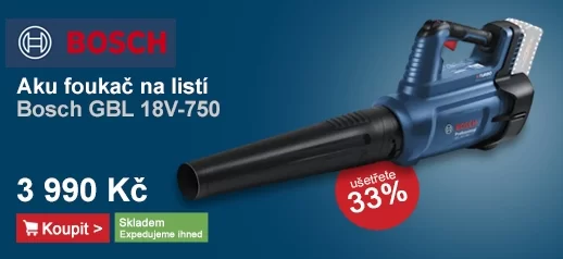 TOP 37.týden Bosch aku foukač