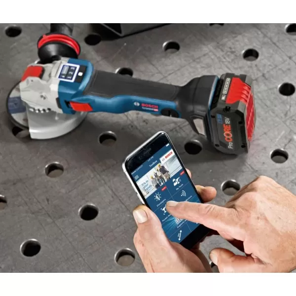 Aku úhlová bruska X-LOCK 18V bez aku Bosch GWX 18V-10 SC Professional 0.601.7B0.400