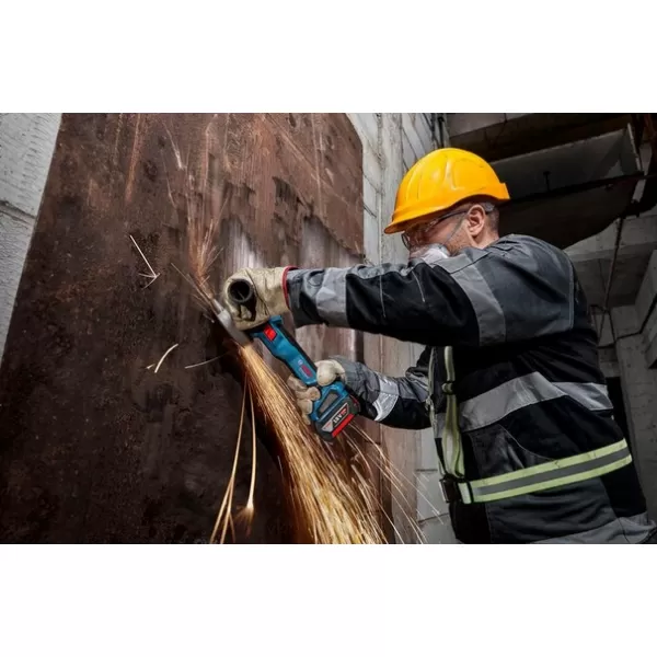 Aku úhlová bruska 18V 2x5,0Ah Bosch GWS 18V-11 06019N4103