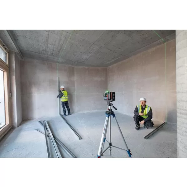 Aku čárový laser 18V 1x4,0Ah Bosch GLL 18V-120-33 CG 0601065100