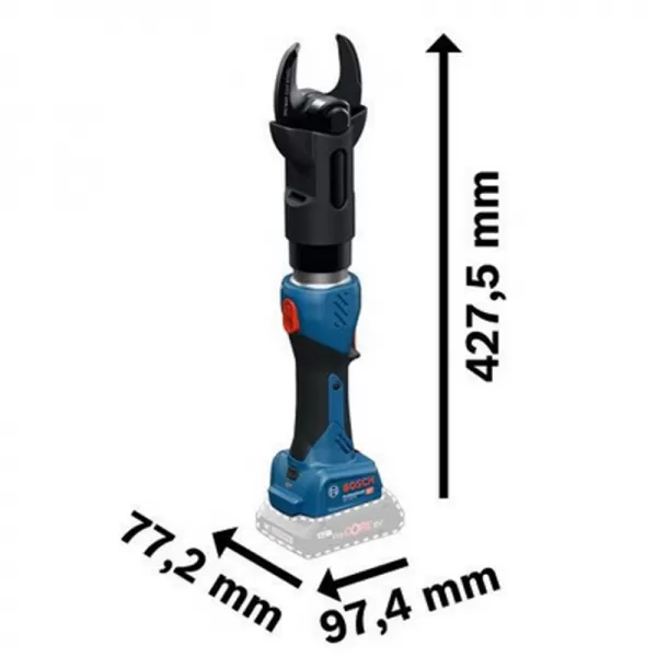 Aku hydraulické nůžky 18V bez aku Bosch GKH 18V-50 06019P0000