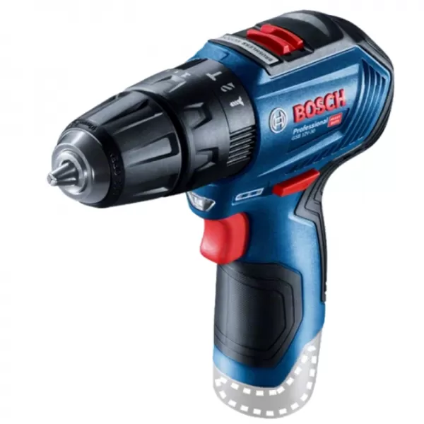 Aku šroubovák s příklepem bez aku Bosch GSB 12V-30 0 601 9G9 102