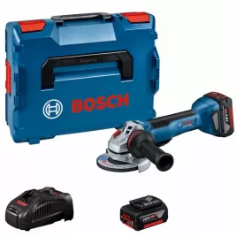 Aku úhlová bruska 125mm 18V 2x5,0Ah bez aku Bosch GWS 18V-10 P 06019J4101