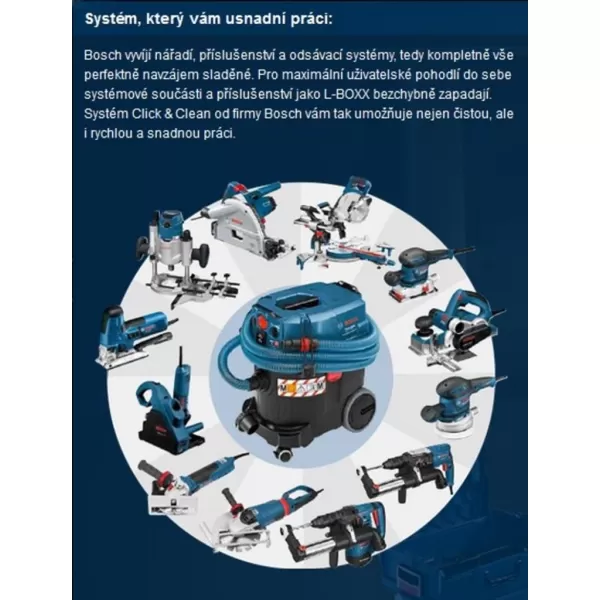 Vysavač na suché a mokré vysávání BOSCH GAS 55 M AFC Professional