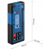 Přijímač laserového paprsku LR 60 k laseru GRL 600 CHV Bosch Professional 0601069P00