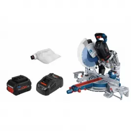 Aku pokosová pila 18V 2x5,5Ah BOSCH GCM18V-305 GDC BiTurbo 0.601.B43.002
