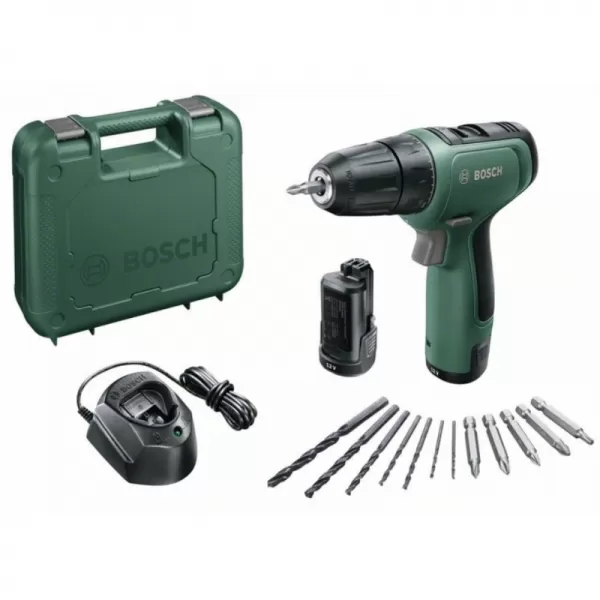 Aku vrtací šroubovák 2x1,5Ah 12V Bosch EasyDrill 1200 Nico 0.603.9D3.002