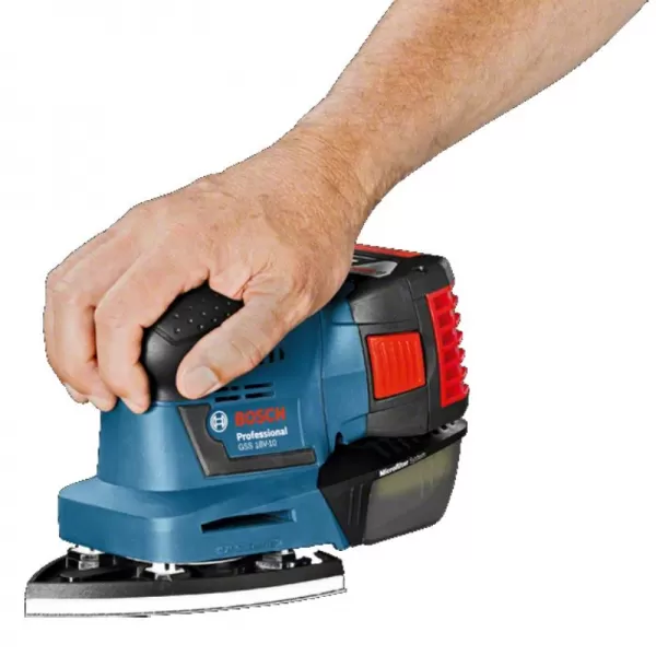 Aku vibrační bruska bez aku Bosch GSS 18 V-10 Professional 0.601.9D0.200