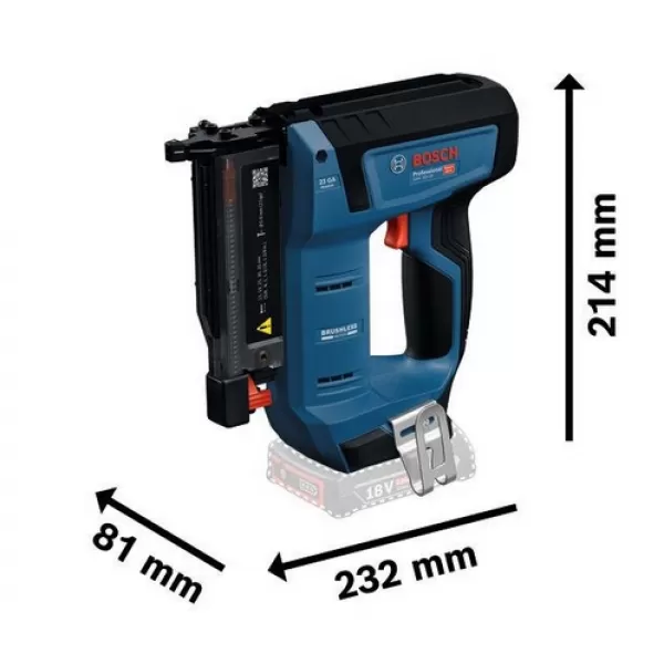 Aku hřebíkovačka do dřeva bez aku GTH 18V-35 + L-BOXX 136 Bosch 0601482701