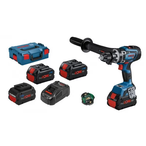 Aku vrtací šroubovák GSB 18V-150 C (3xProCORE18V 8.0Ah; GAL 1880 CV) L-Boxx 136 Bosch 0615A5002Y