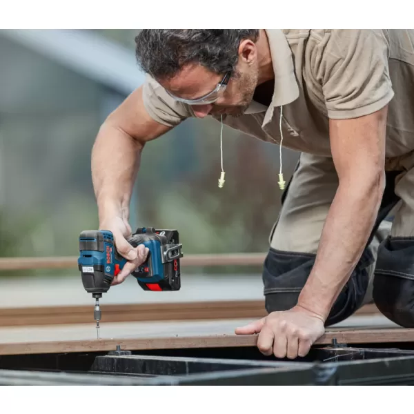 Aku rázový utahovák 18V bez aku Bosch GDR 18V-200 C Professional