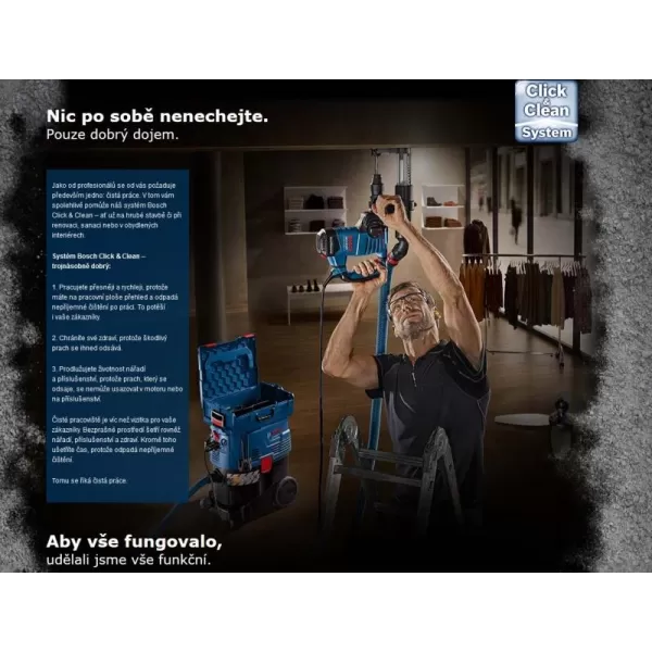 Vysavač na suché a mokré vysávání BOSCH GAS 55 M AFC Professional