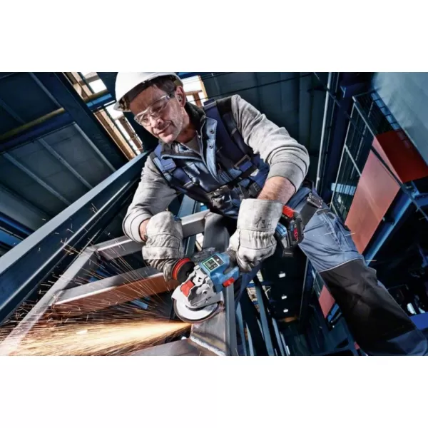 Aku úhlová bruska 125mm 18V + L-BOXX Bosch BITURBO GWX 18V-15 SC 0 601 9H6 501