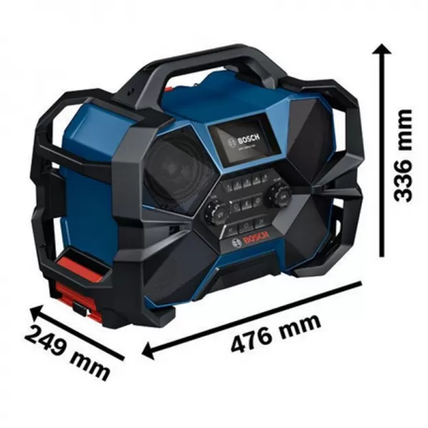 Rádio GPB 18VH-6 SRC Bosch 06014A6200