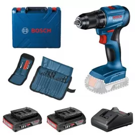 Aku vratcí šroubovák 2x2,0Ah + 23dílná sada Bosch GSR 185-LI 0615990N25