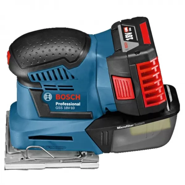 Aku vibrační bruska bez aku Bosch GSS 18 V-10 Professional 0.601.9D0.200