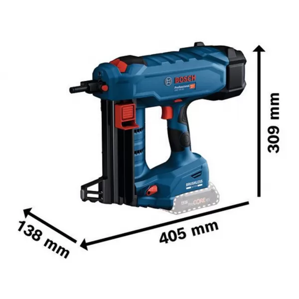 Aku hřebíkovačka do betonu 18V bez aku Bosch GNB 18V-40 06019L7004