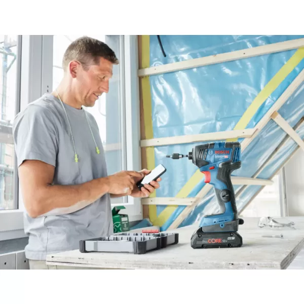 Aku rázový utahovák 18V bez aku Bosch GDR 18V-200 C Professional