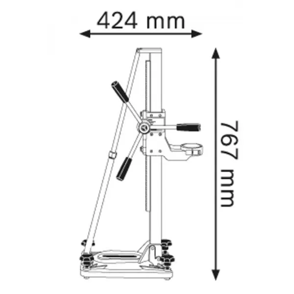 Stojan na vrtačku Bosch GCR 180 Professional 0601190100