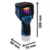 Aku termokamera 12V 1x2,0Ah Bosch GTC 12V-450-13
