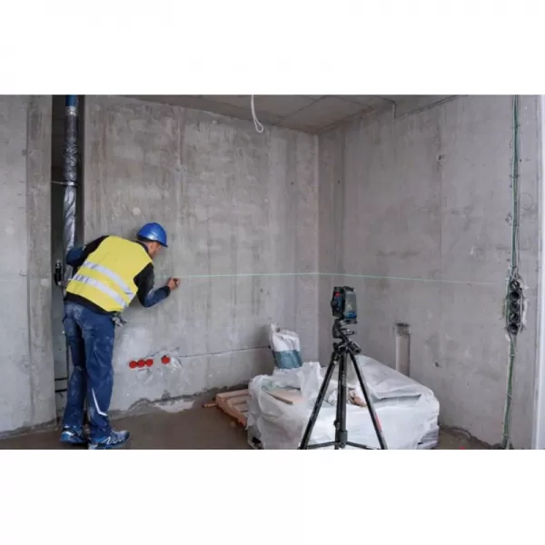 Křížový laser BOSCH GCL 2-50 G s olovnicí (zelený) 0 601 066 M00