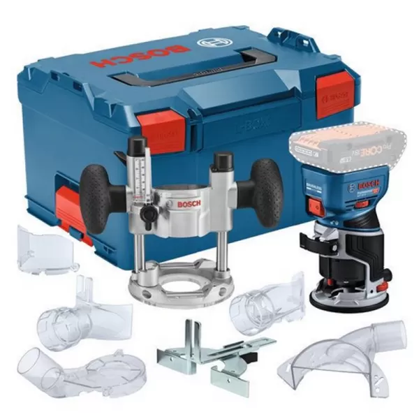 Aku ohraňovací frézka L-BOXX 238 18V Bosch GKF 18V-8 06016C2003