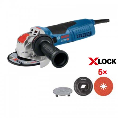 Set nářadí GWX 19-125 S + kotouče Professional Bosch 0615990M34
