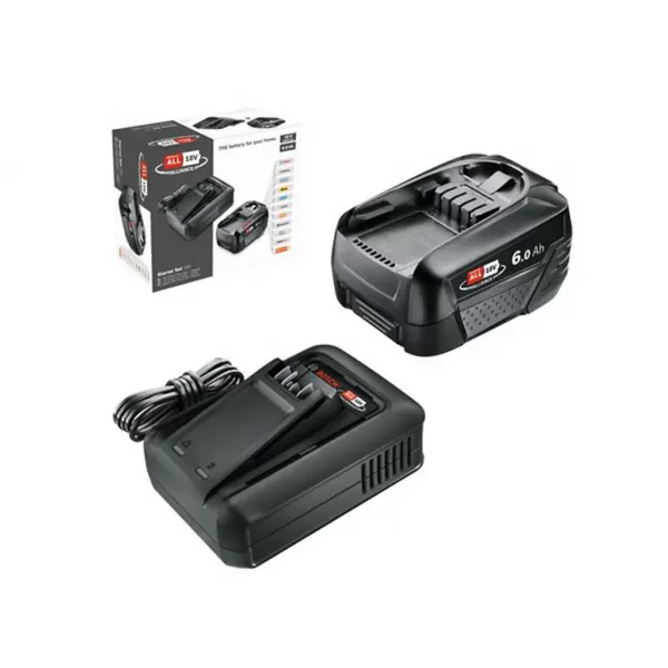 Startovací sada 18 V (1× 6,0 Ah + AL 18V-44) Bosch 1600A032A8