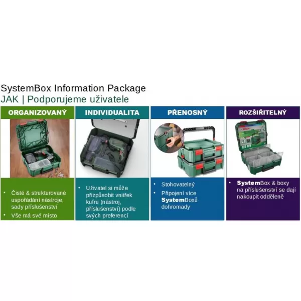 Systembox 390 x 121 x 343 Bosch 1600A016CT