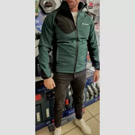 Softsheelová bunda XL forest green Bosch