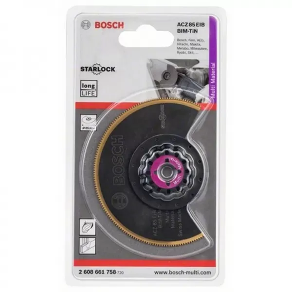 Segmentový pilový kotouč BIM-TiN ACZ 85 EIB Multi Material 85 mm Bosch 2608661758