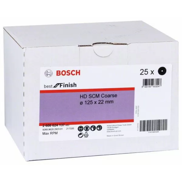 Kotouč SCM EXPERT N477 pro úhlové brusky 125 × 22 mm, hrubý Bosch 2608901269