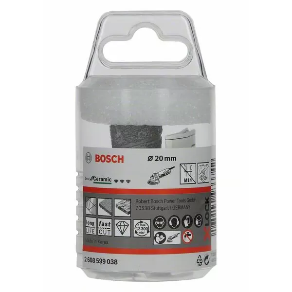 Diamantová fréza 20mm Bosch X-LOCK 2608599038