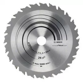 Pilový kotouč Speedline Wood 165 x 20/16 x 1,7 mm, 24 Bosch 2608642601