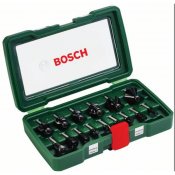 15dílná sada fréz TC (8mm stopka) Bosch 2607019469