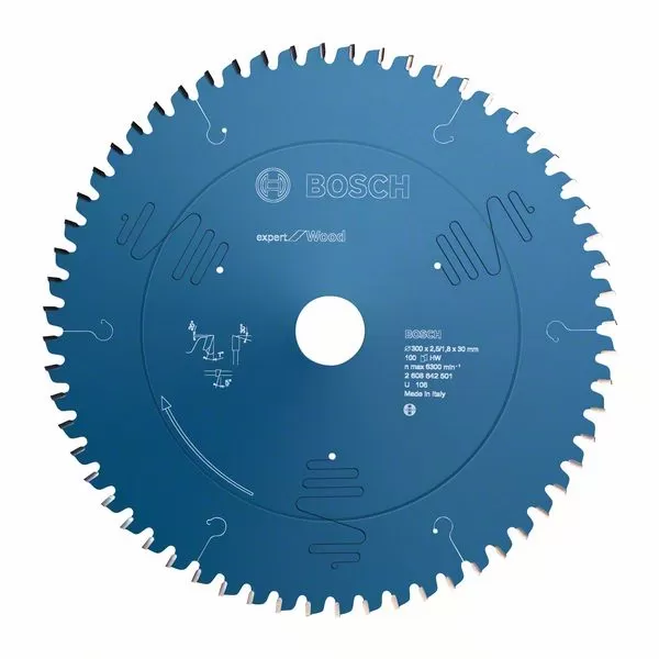 Pilový kotouč Expert for Wood 250 x 30 x 2,5 mm, 80 Bosch