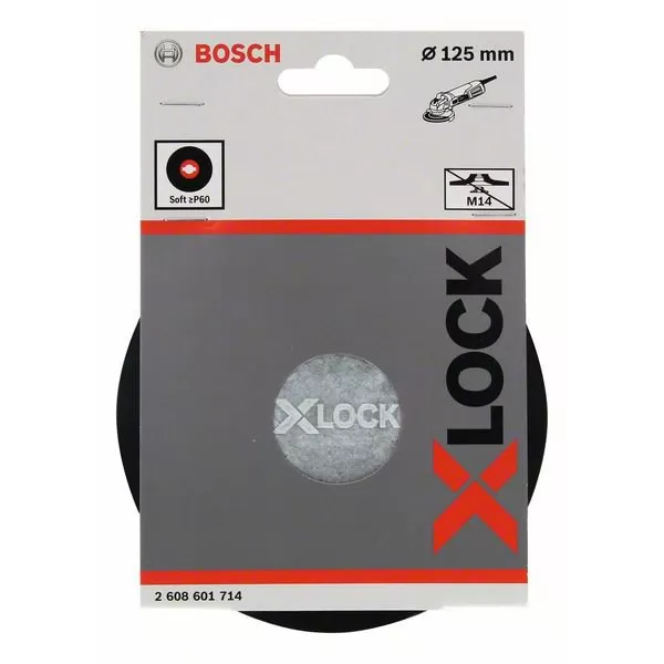 Opěrný talíř X-LOCK 125 mm Bosch 2608601714