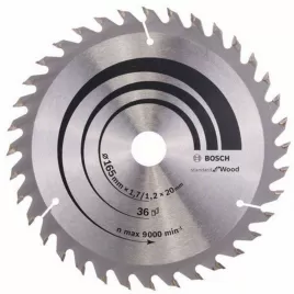 Pilový kotouč Optiline Wood 165 x 20/16 x 1,7 mm, 36 Bosch 2608642602