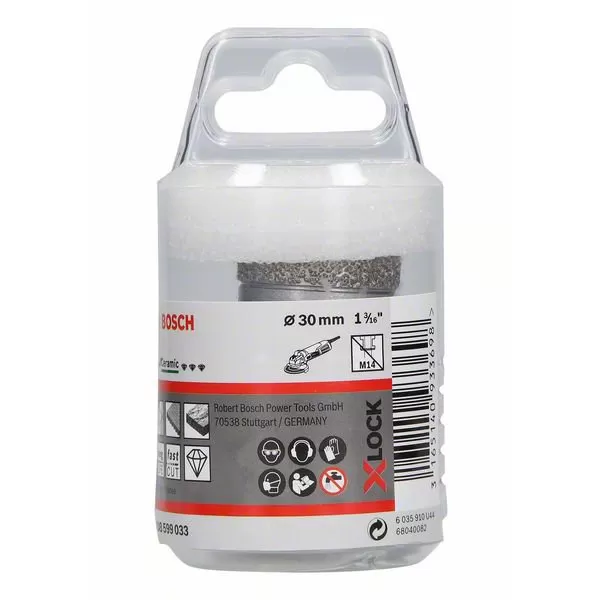 Děrovka Best for Ceramic 30mm Bosch X-LOCK 2608599033
