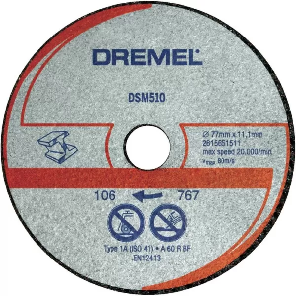 Dělicí kotouč - kov Dremel DSM510