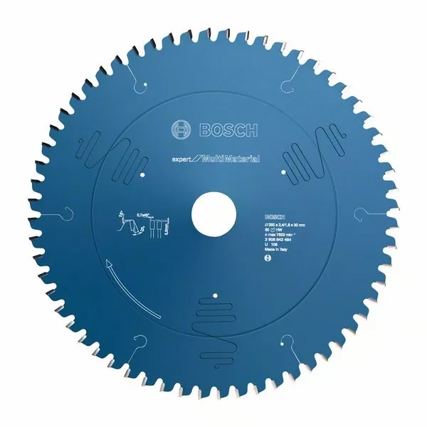 Pilový kotouč Expert for Multi Material 210 x 30 x 2,4 mm, 54 Bosch