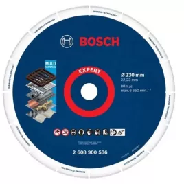 Velký řezný kotouč EXPERT Diamond Metal Wheel 230 × 22,23 mm Bosch 2608900536