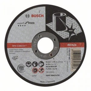 Dělicí kotouč rovný na nerez Expert for Inox AS 46 T INOX BF, 150 mm, 1,6 mm Bosch 2608603405