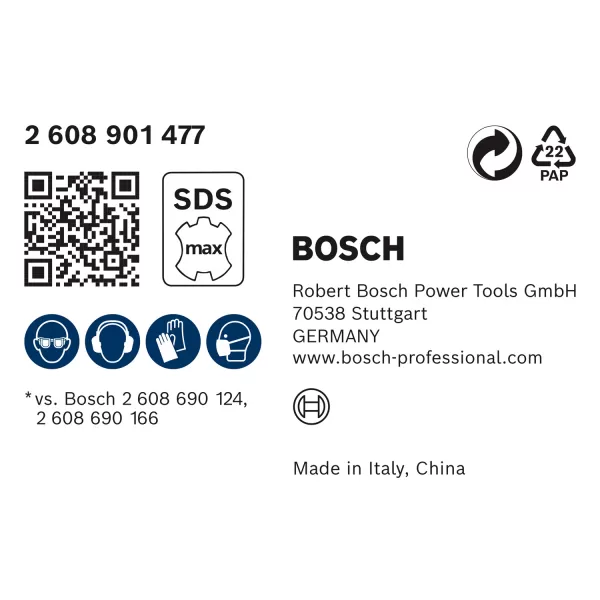 Odsávací adaptér EXPERT SDS Clean max pro plochý sekáč 25×400 mm Bosch 2608901477